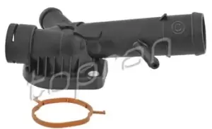 Image of TOPRAN Coolant Flange VW,AUDI,SKODA 116 531 03L121131B,03L121131F,03L121132B 03L121132F,03L121131B,03L121131F,03L121132B,03L121132F,03L121131B