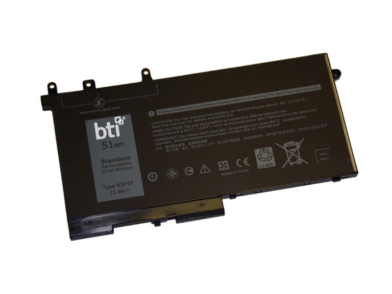 Image of BTI BTI 3C Battery LATITUDE 5280 5290 OEM: 83XPC 93FTF 451-BBZT 93FTF-BTI