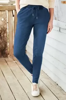Image of Relaxed Jersey Denim Jogger - 29" Leg