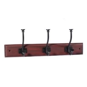 Image of BQ Brown Antique effect Pine zinc alloy Hat coat hook