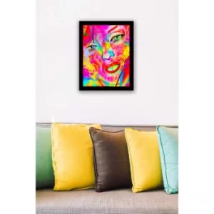 Image of SC0218 Multicolor Decorative Framed MDF Painting