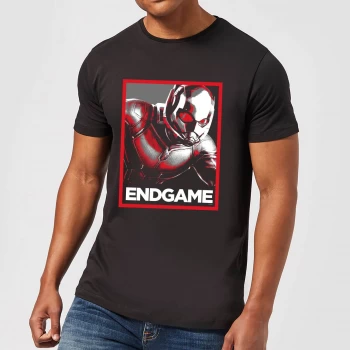 Image of Avengers Endgame Ant-Man Poster Mens T-Shirt - Black - XS - Black
