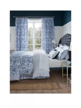 Image of Dorma Marina 100 percent Cotton Sateen 300 Thread Count Duvet Cover