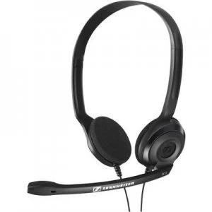 Image of Sennheiser PC 3 Chat Lightweight Telephony On-Ear Headset