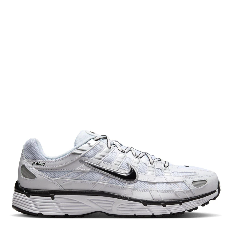 Image of Nike P-6000 Trainers Mens White/Black male 7 (41)