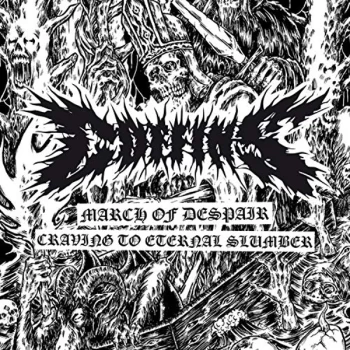 Image of Coffins - March of Despair/Craving to Eternal Slumber CD