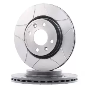 Image of BREMBO Brake disc 09.5802.76 Brake rotor,Brake discs RENAULT,NISSAN,DACIA,TWINGO I (C06_),CLIO II (BB0/1/2_, CB0/1/2_),TWINGO II (CN0_)