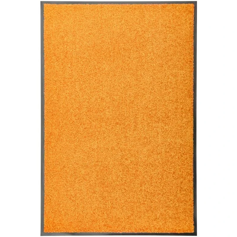 Image of VIDAXL Doormat Washable Orange 60x90cm Vidaxl 8720286065044