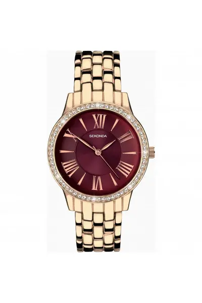 Image of Sekonda Classic Analogue Quartz Watch - 40290 Red