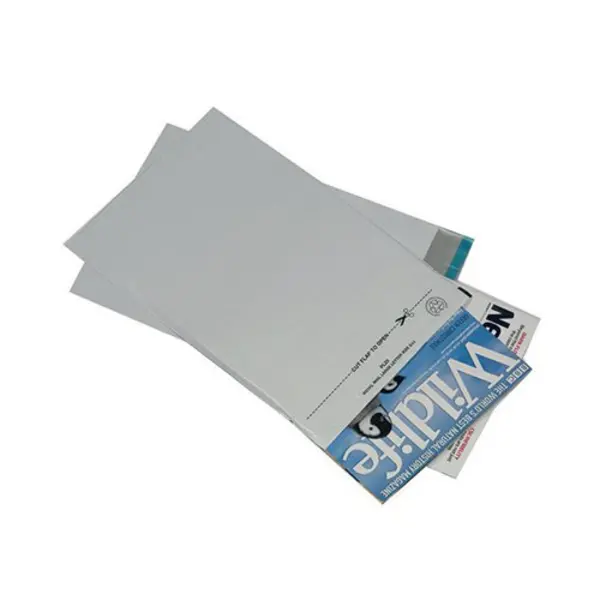 Image of GoSecure Envelope Lightweight Polythene 440x320mm Opaque (Pack of 100) PB11126