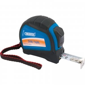 Image of Draper Professional Measuring Tape Imperial & Metric 16ft / 5m 25mm