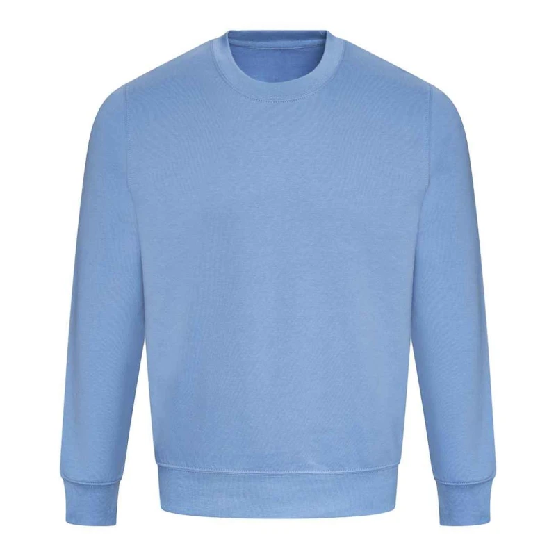 Image of AWDis AWDis Men Just Hoods Crew Neck Plain Sweatshirt (280 GSM) in Blue Size: Medium Blue M Male 5063238652651