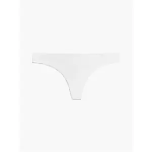 Image of Calvin Klein Thong - Sheer Marquisette - White