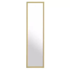 Image of Premier Housewares Premium Housewares Over Door Mirror - Gold