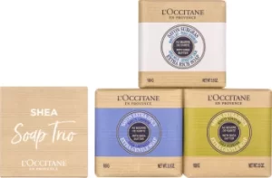 Image of L'Occitane Shea Soap Trio Gift Set