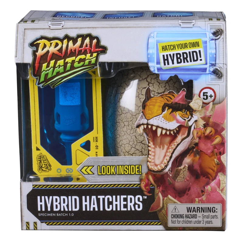 Image of Primal Hatch Hybrid Hatchers Assortment Dinosaur Toy Multi male One Size