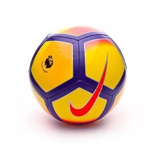 Image of Nike Pitch Premier League Football 2017 Size 5 YellowPurple