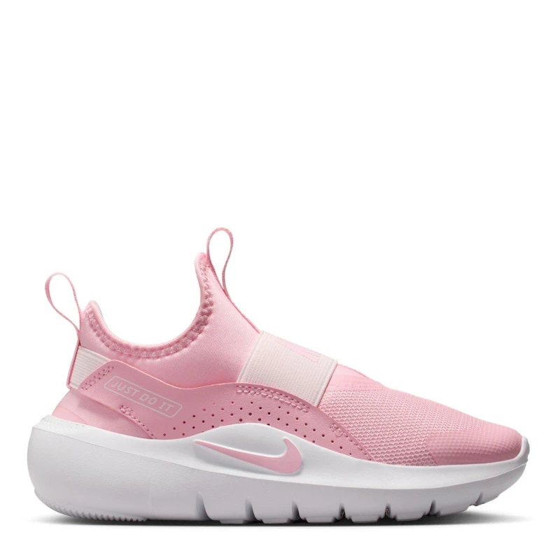 Image of Nike Flex Runner 4 Slip On Sneakers Childrens Soft Pink female 1 (33)