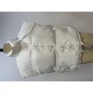 Image of Missguided Boxy Puffer Gilet - Cream