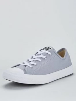 Image of Converse Chuck Taylor All Star Dainty - Grey, Size 4, Women