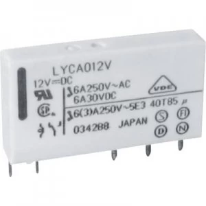 Image of PCB relays 12 Vdc 6 A 1 maker Fujitsu FTR LYAA012V