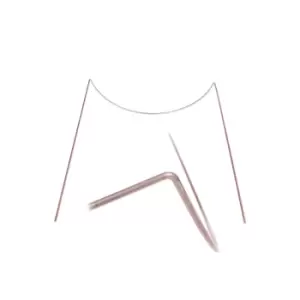 Image of Pack of 5 Ready to Rust Curved Steel Plant Supports