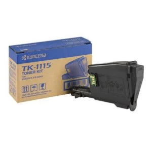 Image of Kyocera TK1115 Black Laser Toner Ink Cartridge