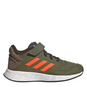 Image of adidas Duramo 10 Lightmotion Sport Running Elastic Lace T - Focus Olive / Impact Orange /