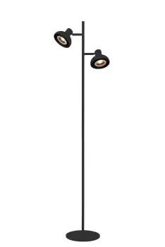 Image of Sensas Modern Floor lamp - 2xGU10 - Black