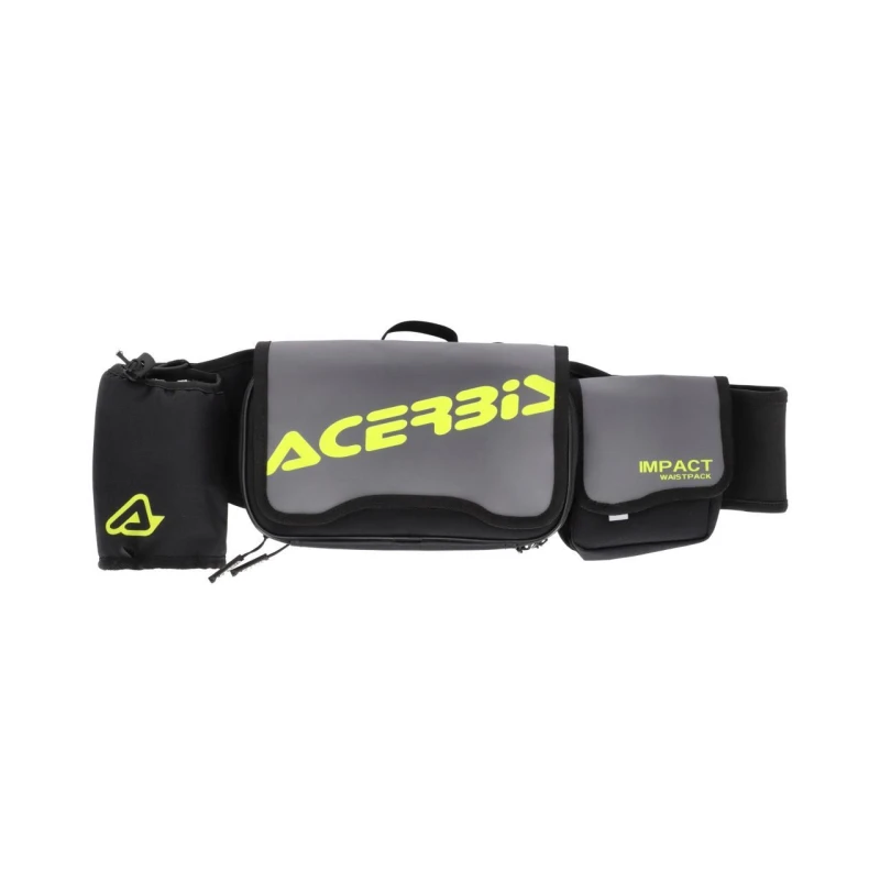 Image of 0026165.319 - Acerbis Impact Waist Pack - Black/Grey 5L 0026165.319