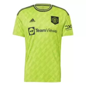 Image of adidas Manchester United FC Third Shirt 2022/2023 Mens - Green