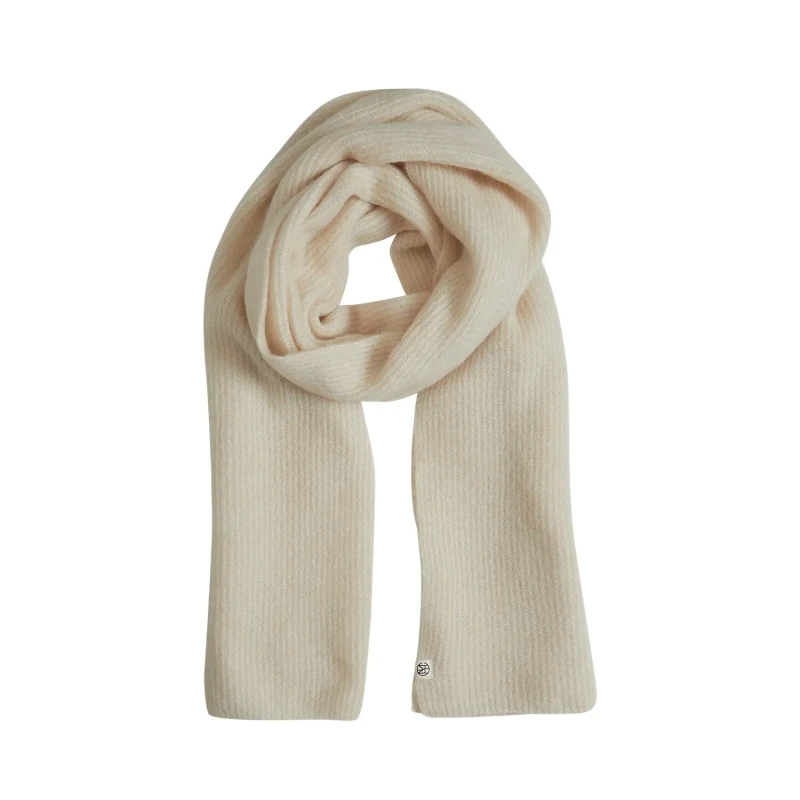 Image of moss copenhagen Womens scarf Moss Copenhagen Hope Icon Beige Female TU