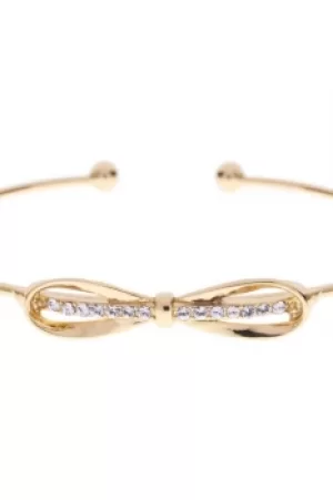 Image of Ted Baker Jewellery Sorina Sleek Bow Ultra Fine Cuff JEWEL TBJ1090-02-02