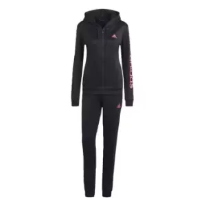 Image of adidas Linear Tracksuit Womens - Black