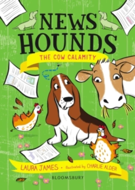 Image of News Hounds: The Cow Calamity Paperback / softback