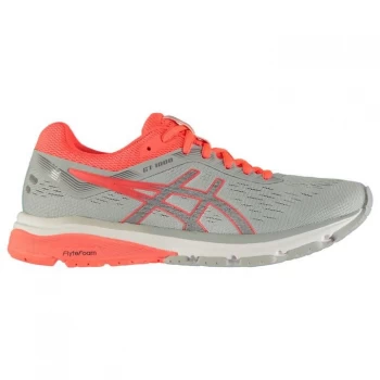 Image of Asics GT 1000 7 Ladies Running Shoes - Grey/Pink