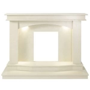 Image of Galaxy Roman stone Micro marble Fire surround