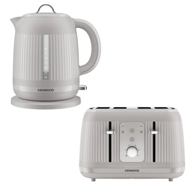 Image of Kenwood Kenwood - Dawn 1.7L Kettle & 4 Slice Toaster Set, Oatmeal Cream KWPK5