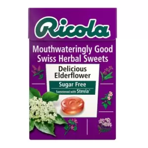 Image of Ricola Elderflower Sugar Free Sweets