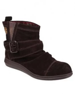 Image of Rocket Dog Mint Suede Ankle Boots - Brown