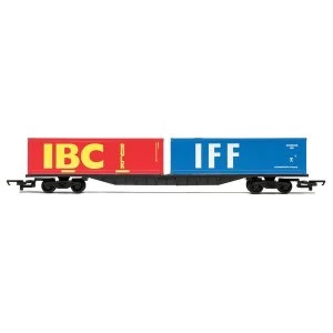 Image of Hornby BR FFA Container Wagon Era 7 Model Train