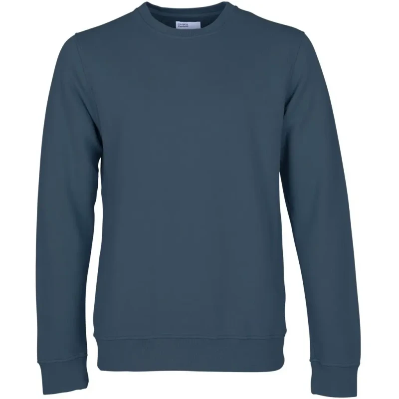 Image of Colorful Standard Sweatshirt Crewneck Colorful Standard Classic Organic petrol blue Bleu Male XS