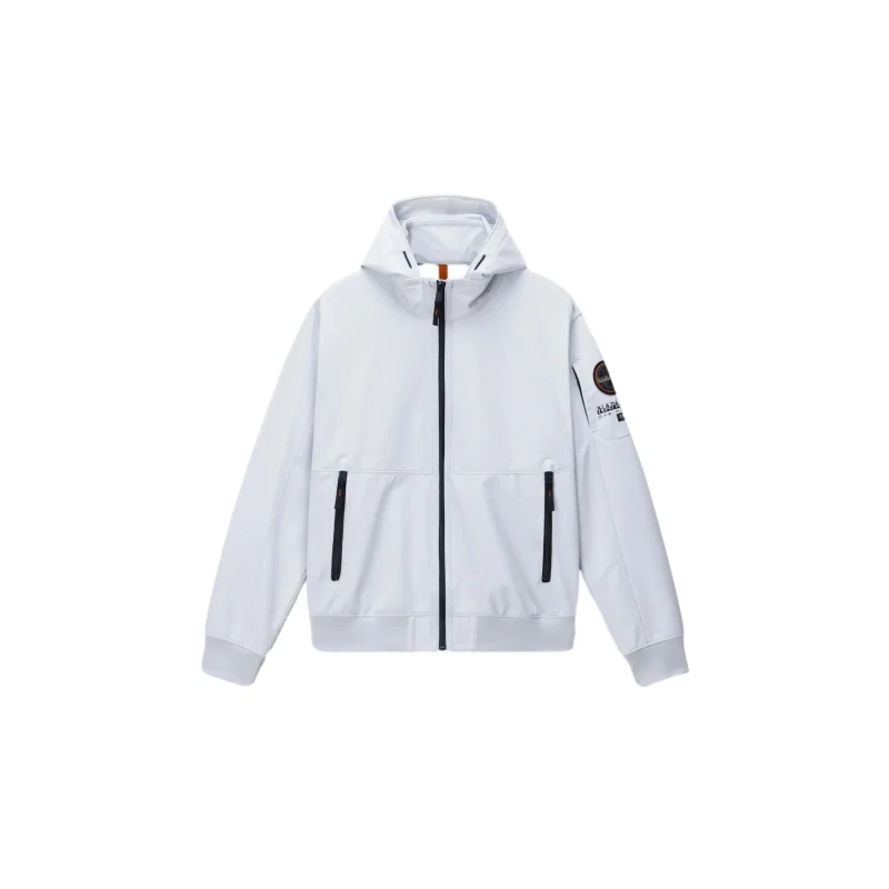 Image of Hooded sweatshirt Napapijri Melville Gris Male S