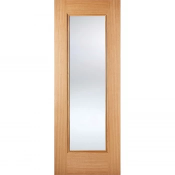 Image of Eindhoven Internal Glazed Prefinished Oak 1 Lite Door - 762 x 1981mm