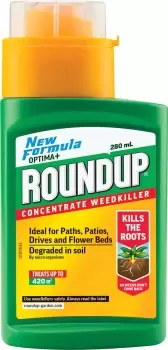 Image of Round Up Roundup Concentrate Weedkiller Liquid 280ml Garden & Outdoor