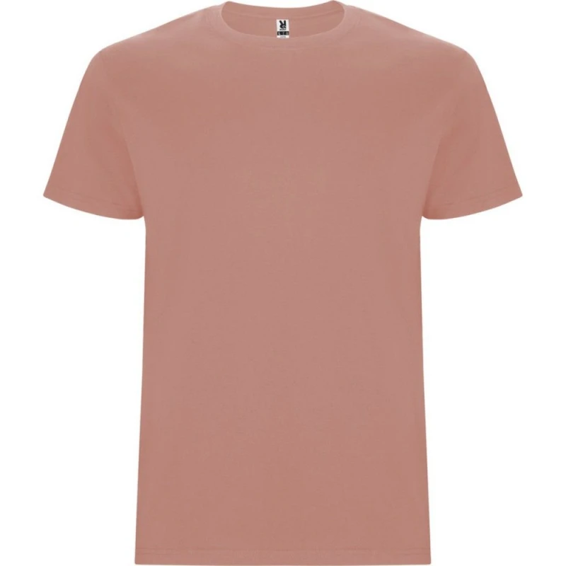 Image of ROLY Stafford Short-Sleeved T-Shirt in Terracotta Size: 3-4 Years Terracotta Unisex 3-4 Years