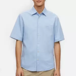 Image of BOSS Orange Rash 2 Cotton Shirt - S