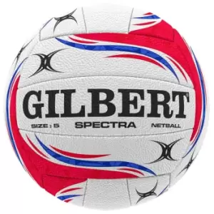 Image of Gilbert Spectra Match Netball - White