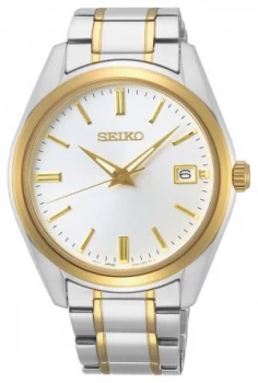 Image of Seiko Conceptual Gents Quartz Two-Tone Bracelet Silver Watch