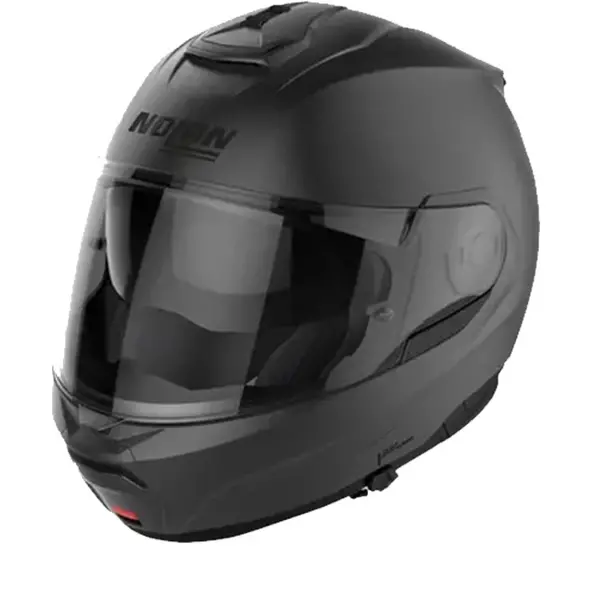 Image of Nolan N100-6 Classic N-COM 002 Flat Vulan Grey Modular Helmet Size M